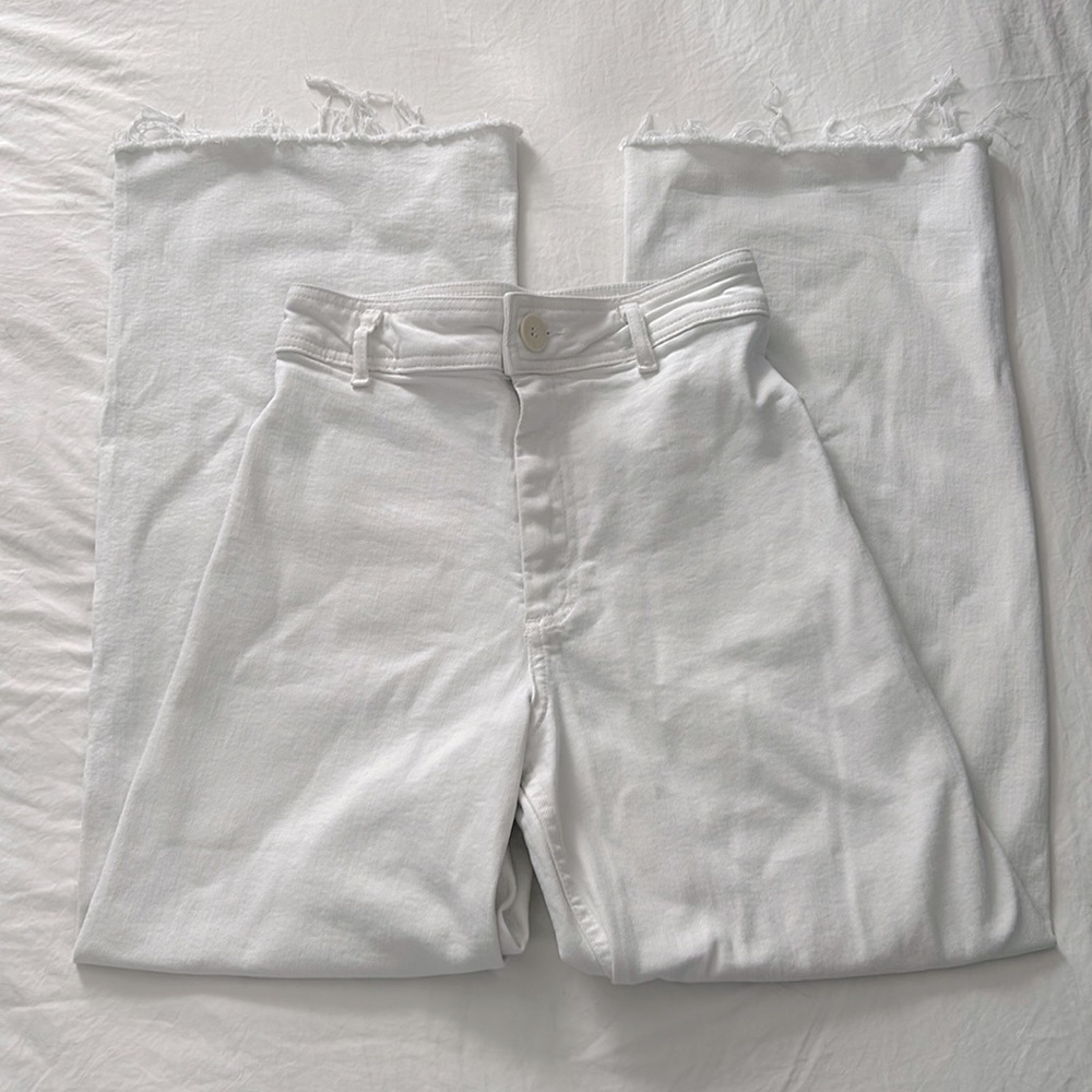 Zara marine straight pants